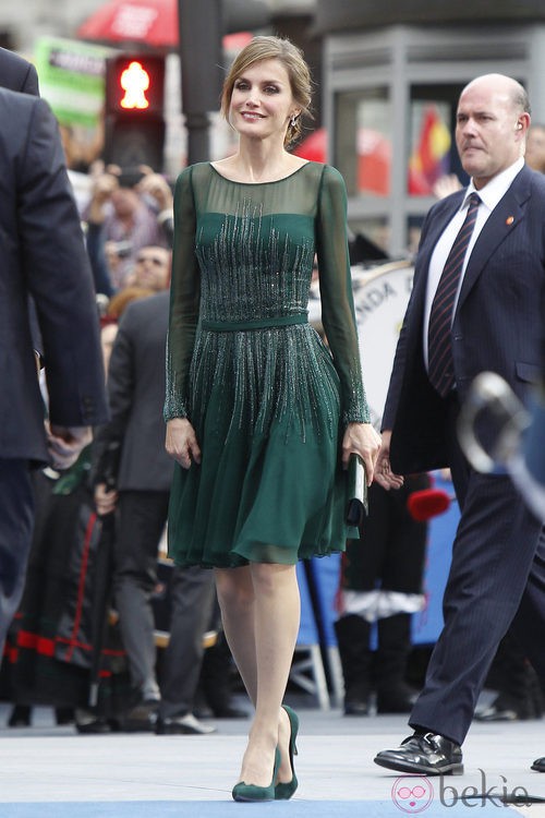 La Princesa Letizia en los Premios Príncipe de Asturias de 2013