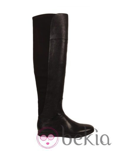 Bota en color negro de caña alta de la nueva colección otoño/invierno 2014 de Nine West