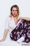 Pijama con estampado floral de la colección otoño/invierno 2014 de Women'secret