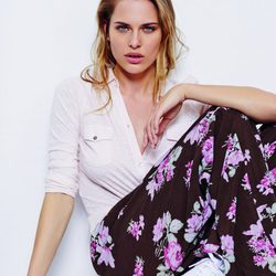 Pijama con estampado floral de la colección otoño/invierno 2014 de Women'secret
