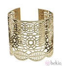 Brazalete dorado de la nueva colección 'Filigre' de Claire's
