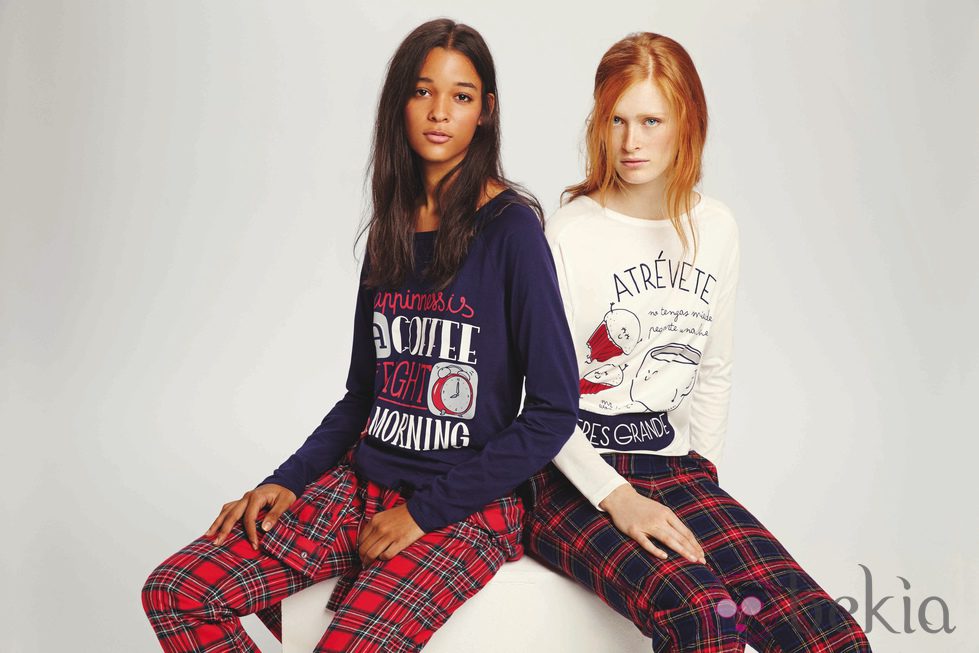 Oysho presenta su nueva colección de pijamas junto a Mr. Wonderful