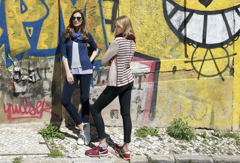 La bloguera Silvia Zamora y Anastasya Bondarenko posan para Indi & cold