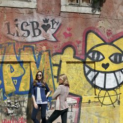 La bloguera Silvia Zamora y Anastasya Bondarenko posan para Indi & cold