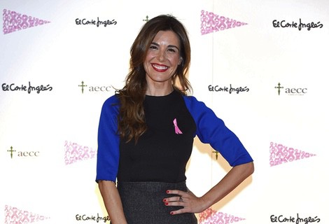 Raquel Sánchez Silva en el acto 'Encendido Rosa'