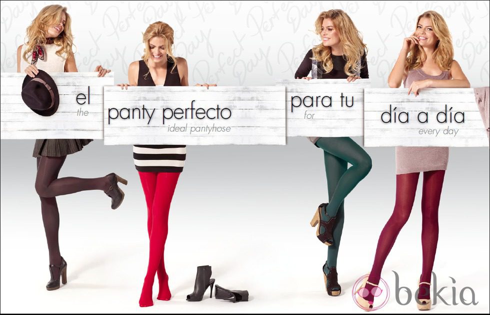 Cristina Tosio, imagen de la nueva colección de panties de Janira