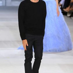 Giambattista Valli en el desfile de Alta Costura 2014 de su firma en París