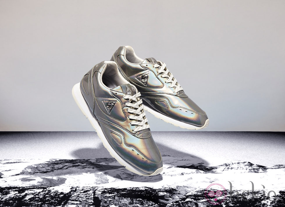 Zapatillas sneaker en color metalizado de Le Coq Sportif y Asos