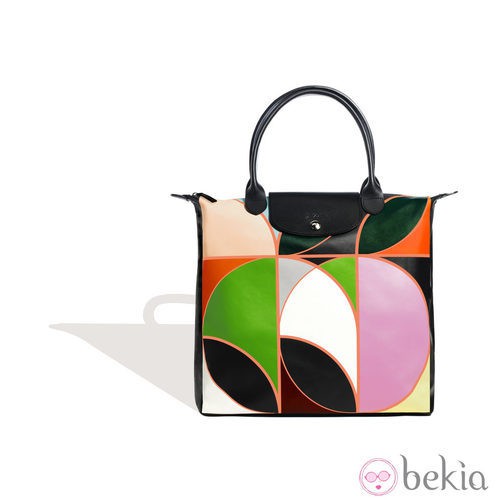 El bolso 'Le Pliage' de Longchamp x Sarah Morris