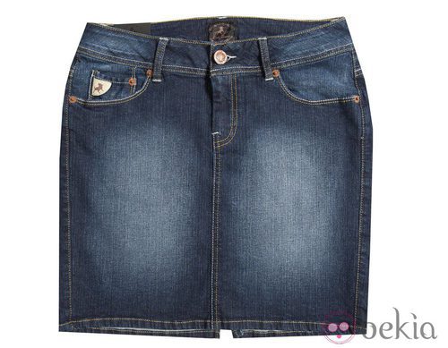 Falda vaquera de la colección otoño/invierno 2014/2015 de Lois