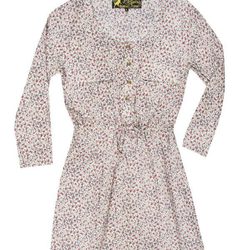 Vestido con estampado floral de la colección otoño/invierno 2014/2015 de Lois