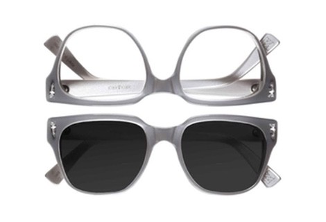 Gafas de sol color plata de Kirk & Kirk