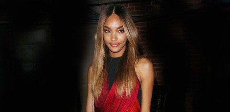 Jourdan Dunn con un vestido de Stella McCartney en su cumpleaños