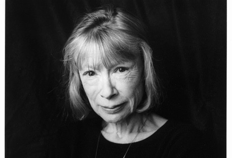 La escritora y periodista californiana Joan Didion
