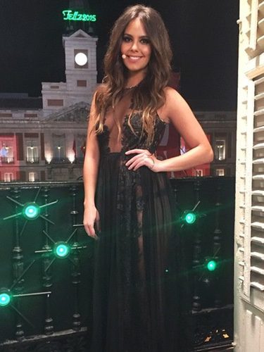 Cristina Pedroche luciendo el vestido 'Medusa' de Charo Ruiz