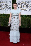 Keira Knightley con un diseño de Chanel en los Globos de Oro 2015