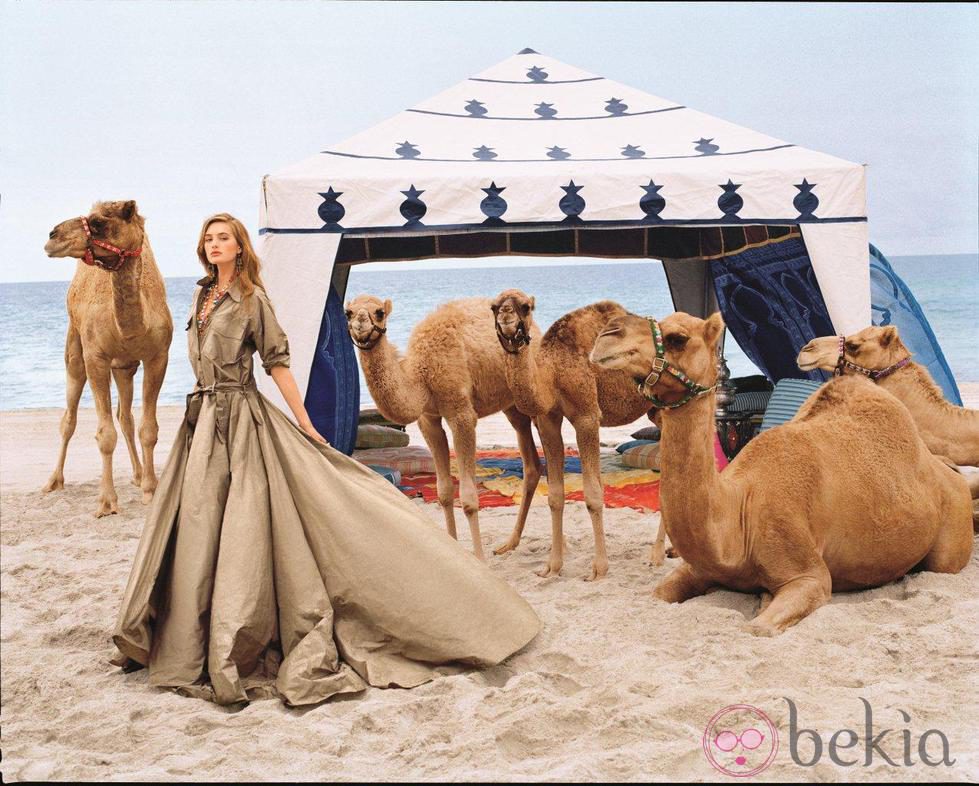 Sanne Vloet como imagen de la colección primavera/verano 2015 de Ralph Lauren