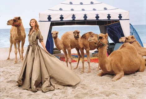 Sanne Vloet como imagen de la colección primavera/verano 2015 de Ralph Lauren