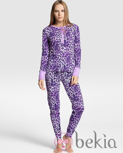 Pijama 'animal print' de El Corte Inglés