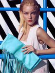 Jessica Stam con la colección primavera/verano 2015 de Kocca
