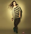 Vestido de algodón de Stradivarius, lookbook septiembre de 2011