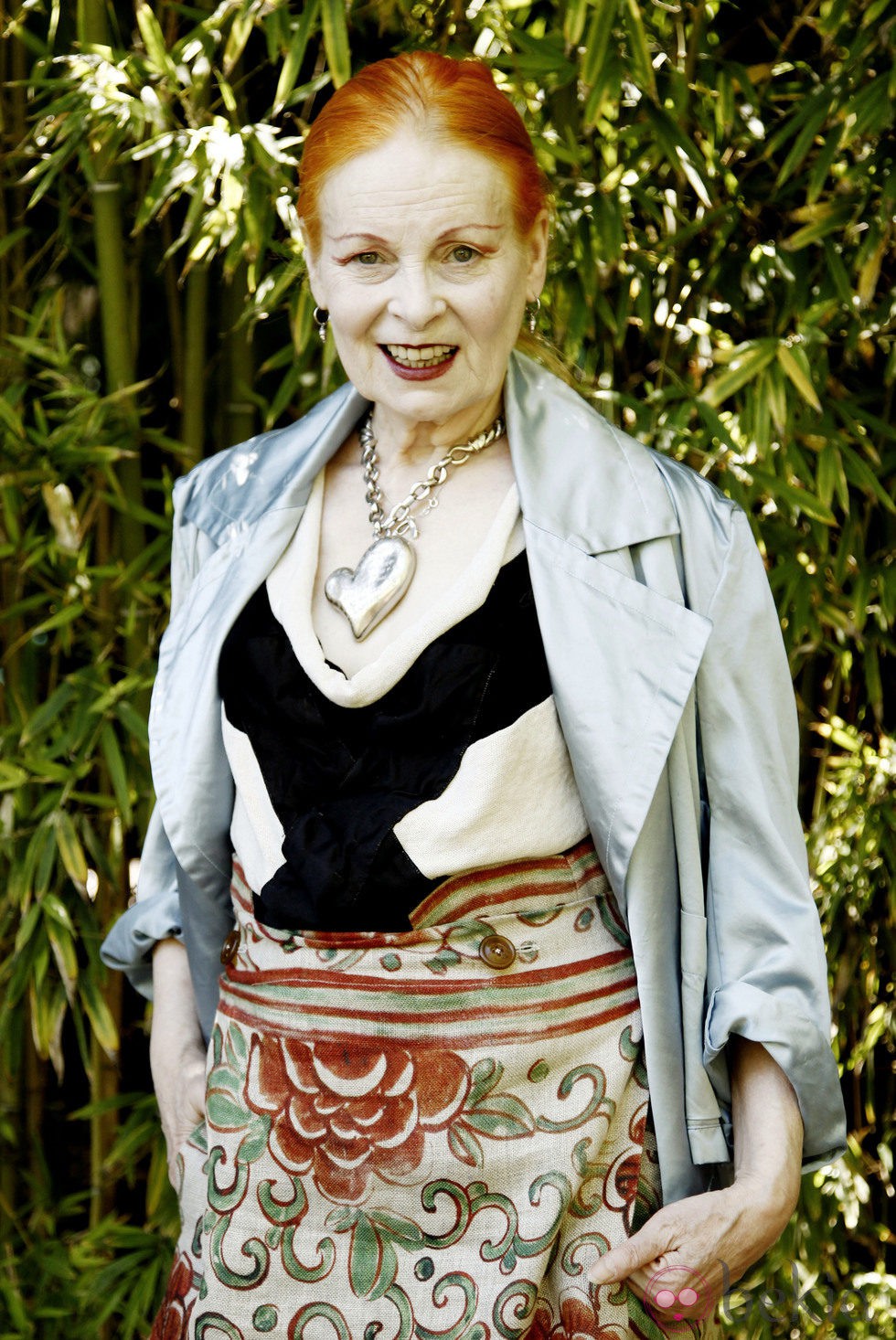 La diseñadora Vivienne Westwood en el hotel Chateau Marmont