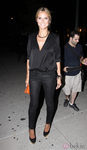 Heidi Klum con zapatos de plataforma de Charlotte Olympia