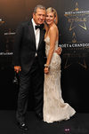 Sienna Miller y Mario Testino en los premios de la moda Moët & Chandon Étoile en Londres