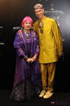 Zandra Rhodes en los premios de la moda Moët & Chandon Étoile en Londres