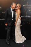 Mario Testino y Peaches Geldof en los premios de la moda Moët & Chandon Étoile en Londres