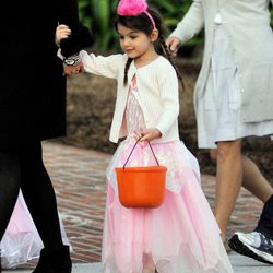 Suri Cruise disfrazada de princesa