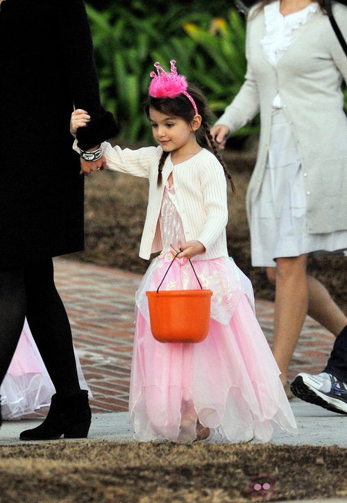 Suri Cruise disfrazada de princesa