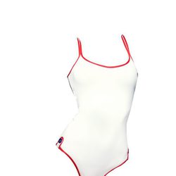 Bañador blanco de la colección 'Ipanema' de Andrés Sardá para el verano 2015