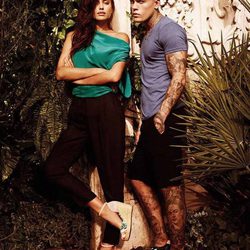 Irina Shayk y Stephen James posan con la colección primavera/verano 2015 de Xti