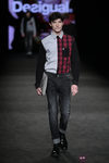 Camisa dos estilos de la colección otoño/invierno 2015/2016 de Desigual en la 080 Barcelona Fashion