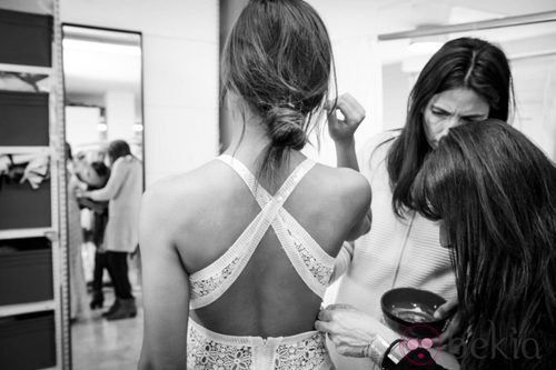 La firma Charo Ruiz Ibiza prepara el vestido de Mariam Bachir