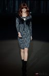 Vestido gris de Roberto Verino en Madrid Fashion Week para otoño/invierno 2015/2016