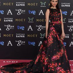 Leticia Dolera con un vestido de Dolores Promesas en la alfombra roja de los Premios Goya 2015