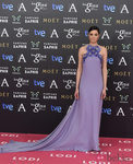Dafne Fernández con un vestido de The 2ndSkin en la alfombra roja de los Premios Goya 2015