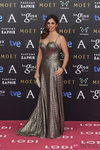 Elena Furiase con un vestido de Etxart & Panno en la alfombra roja de los Premios Goya 2015