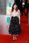 Keira Knighthley con un vestido de Giambattista Valli en los BAFTA 2015