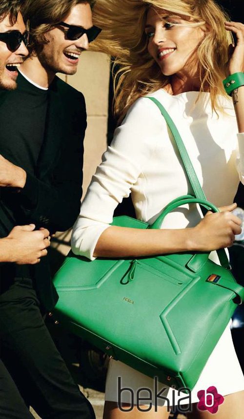 Bolso en verde de la colección primavera/verano 2015 de Furla
