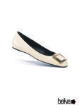 Manoletina blanca de la colección primavera/verano 2015 de Roger Vivier