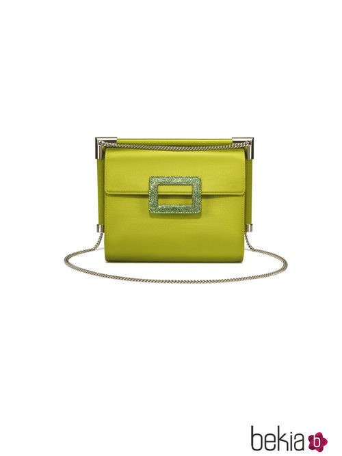 Bolso Miss Viv pistacho de la colección primavera/verano 2015 de Roger Vivier
