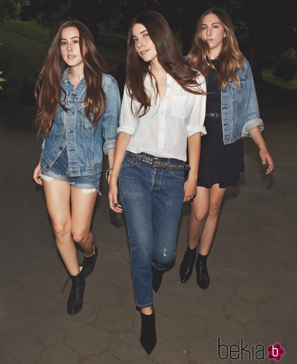 Las hermanas Haim en la nueva campaña de Levi's 'Live in Levi's'