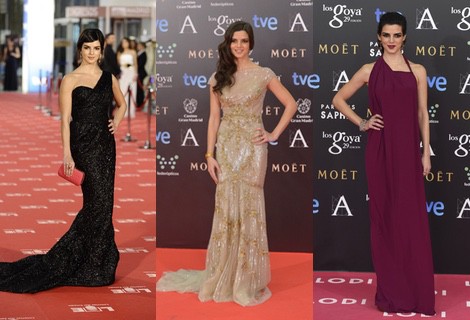 Clara Lago con un vestido de Zuhair Murad en los Goya 2014