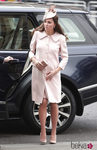 Kate Middleton con un abrigo Alexander McQueen en el Día de la Commonwealth 2015