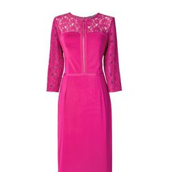 Vestido fucsia de la colección 'V in V' de Vicky Martín Berrocal
