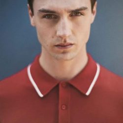 Polo rojo de la colección primavera/verano 2015 Men's Authentic Collection de Fred Perry