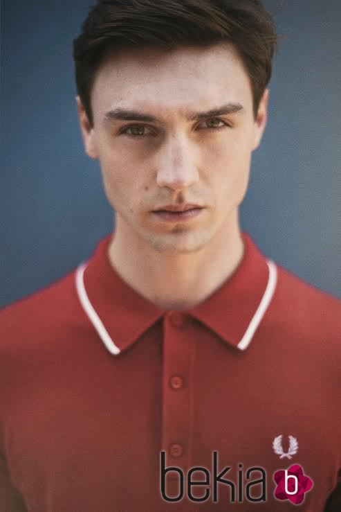 Polo rojo de la colección primavera/verano 2015 Men's Authentic Collection de Fred Perry
